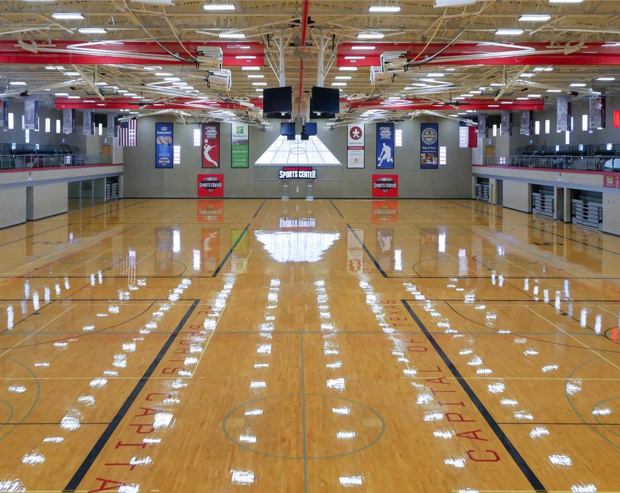 Texas Spartans Basketball Court